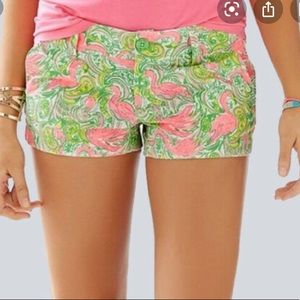 Lilly Pulitzer Flamingo Shorts
